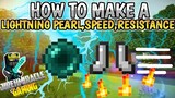 How To Make A Lightning Pearl,Speed,Resistance | HOW TO BE A LIGHTNING SORCERER IN MINECRAFT