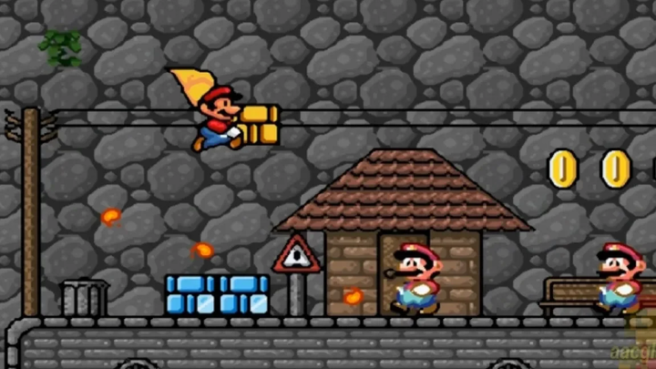 ใหม่ Super Mario Multiverse 100% World 3 Devil Mario Underground City ตอนที่ 1