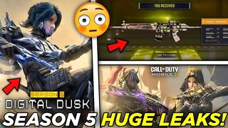 *NEW* Season 5 Leaks! Legendary Foxtrot Revealed + Legendary Guns First Look & New Map + More! Codm