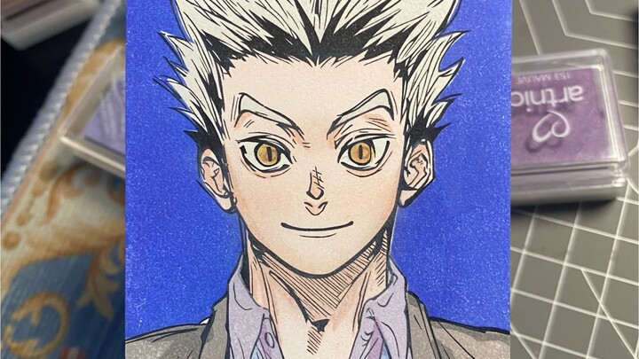 【ลูกชิ้น】ตรายาง——หนุ่มนักวอลเลย์บอล Kotaro Bokuto