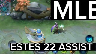 Estes support Mobile legend hero 22.assist mlb