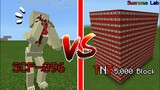 ✔️จะเป็นอย่างไร!? “ SCP-096 Vs TNT 5,000 บล็อก!? ” Swansea Lab  | Minecraft Pe