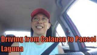 Driving to Pansol, Calamba, Laguna