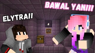 ANG PINAGBABAWAL NA ELYTRA! | Minecraft PE | Shin SMP #20