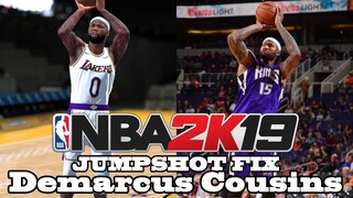 Demarcus Cousins Jumpshot Fix NBA 2k19