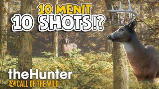 10 TUMBANG DALAM 10 MENIT!? theHunter  Call of the Wild Indonesia