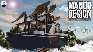 LifeAfter: Manor Design - Boat Style (Ride the wind inspired) | Single Manor | Tutorial