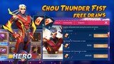 Chou Thunderfist Free Draws | MLBB