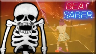 Spooky Scary Skeletons (REMIX) in BEAT SABER