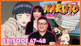 HINATA VS NEJI, ROCK LEE VS GAARA | Naruto Couples Reaction Episode 47 & 48