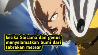 Saitama vs genus vs meteor | DAR AMV