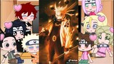 👒👒 Naruto and His Friends react to future, Naruto, Tiktoks #3 👒 Gacha 👒 🎒 Naruto React Compilation 🎒