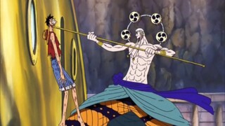 Luffy đấu với Enel