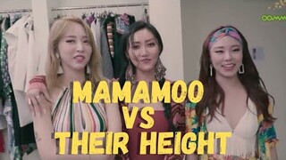 MAMAMOO VS THEIR HEIGHT