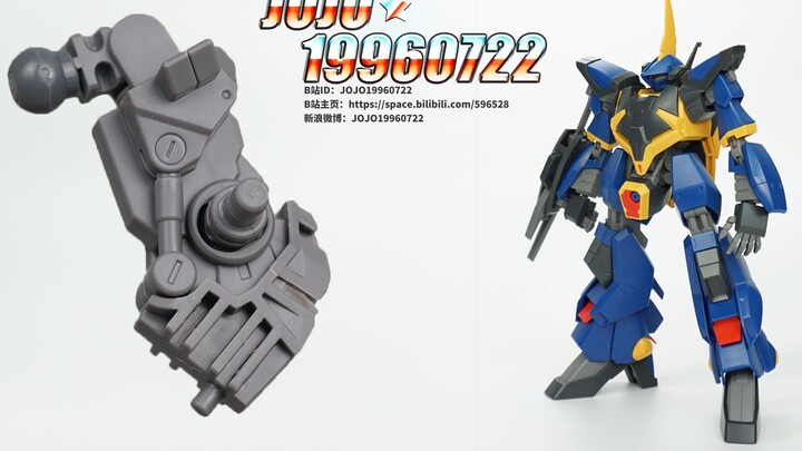 [JO is a playful model] Models with hearts! Let's feel the pulse of the model together. Bandai HGUC 