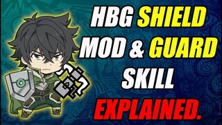 SHIELD BOWGUN MODS AND GUARD SKILL | MHW: ICEBORNE - KNOCKBACK , CHIP DAMAGE etc.