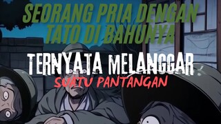 Seorang Pria Dengan Tato Di BahuNya. Ternyata Melanggar Suatu Pantangan.