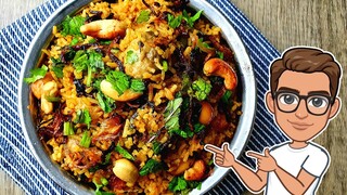 Mushroom Biriyani Recipe | How To Make Mushroom Biryani | Tasty Mushroom Dhum Biriyani