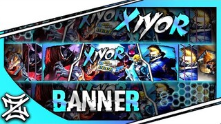 XIYOR YOUTUBE GAMING BANNER - HAPPY 180K HAYABSCRIBERS IDOL