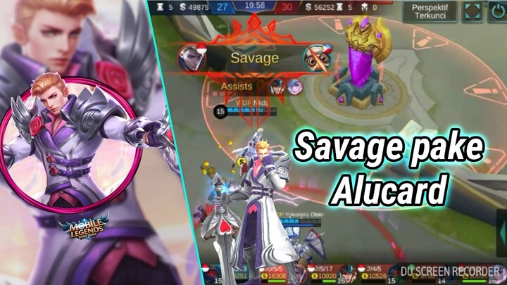 SAVAGE!!! PAKE ALUCARD | MOBILE LEGENDS INDONESIA