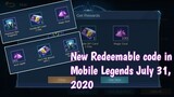 New Redeem code in Mobile Legends | How to redeem Success?