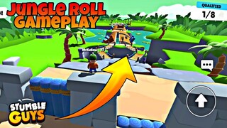 New Map Jungle Roll Gameplay in Stumble Guys