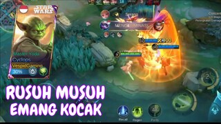 Di geprek ulti terizla - gameplay cyclops mobile Legends bang bang