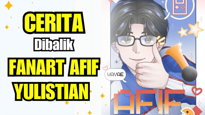 SAMPAI DINOTICE BANG APIP GUYS FANARTNYA 😭😭💕💕 | SPEED PAINT STORY🎨