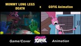 Mommy Long Legs Death Scene | Poppy Playtime Chapter 2 x FNF Animation | Game Comparison