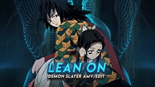 Lean On I Giyuu Slaps Shinobu Demon Slayer [AMV/Edit]