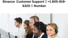 Binance Customer Support ⏳ +1 805-919-6320 ⏳ Number