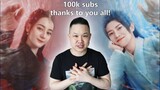 Dilraba and Allen Ren film The Blue Whisper / 100k subs thanks to you all! 02.18.2021