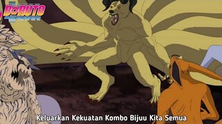 All Biju Vs Juubi Isshiki, Pertarungan Dahsyat Para Monster Melawan Ekor 10 Baru Dalam Era Brouto