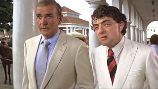 Agent 007 Teams Up With Agent Bean to Prevent a Maniac from Blowing Up The World