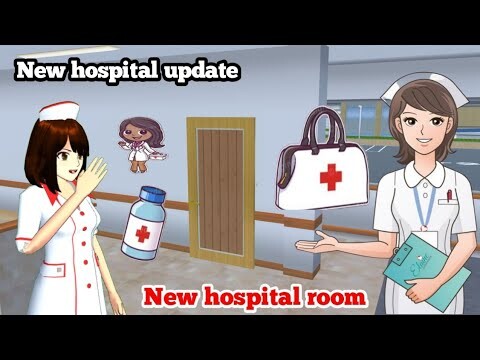 New update Nurse room for patients in SAKURA SCHOOL SIMULATOR!!