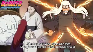 KHUSINA DAN MITO UZUMAKI DI MANGA MINATO JELASKAN ADAT UZUMAKI DAN MENJERAT KYUUBI