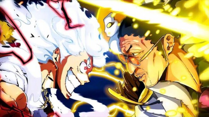 awal mula dendam terbayarkan.. Luffy vs kizaru