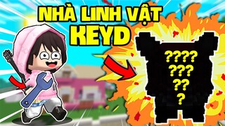 KEYD LẦN ĐẦU TIÊN XÂY DỰNG NGÔI NHÀ LINH VẬT TẠI LÀNG BEE TEAM TRONG MINI WORLD