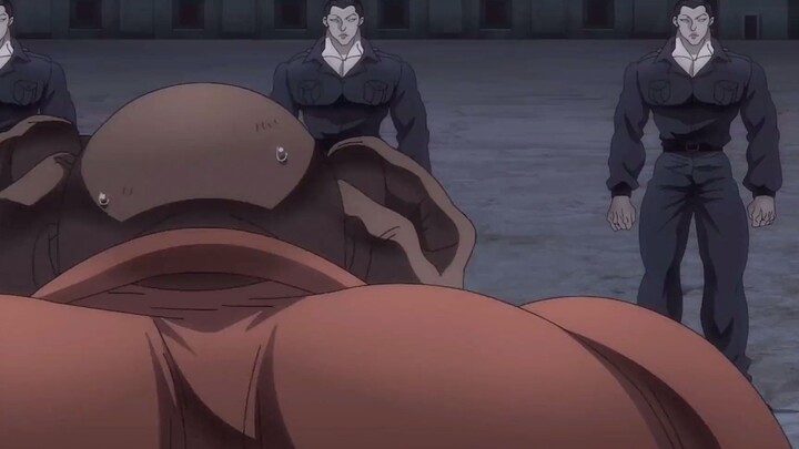 The best fighting show "Hanma Baki", a boxing champion was beaten up by three hooligans! ?