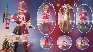 Christmas 🎄 Leaks | Coming back to PUBG Mobile Global (Soon) - Xmas Outfits, Gun Skins & More! 🎄