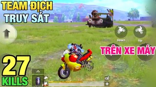 [PUBG Mobile] Team Địch Đuổi Theo Truy Sát TaKaz Trên Xe Máy | Đỉnh Cao Tay Lái Lụa | T98