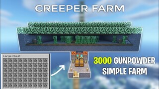 NEW Minecraft Creeper Farm 1.18 Simple Gunpowder Farm