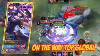 Akira OTW Top Global Fanny?!! Solo Rank Push MMR!! || MOBILE LEGENDS BANG BANG