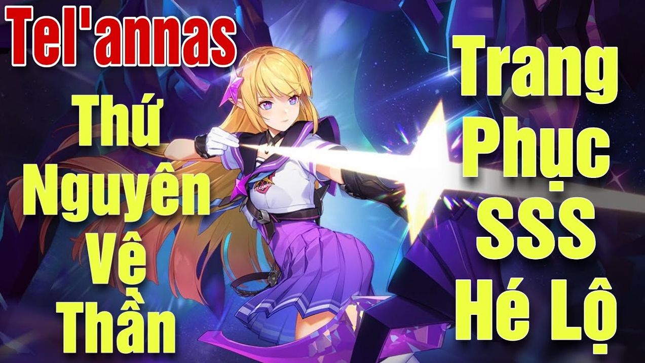 Garena tung cosplay Tel'Annas Thứ Nguyên Vệ Thần cực đáng yêu