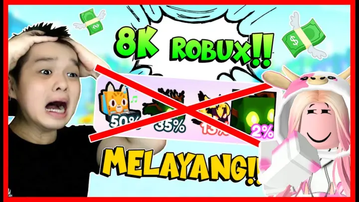 ATUN NGABISIN 8000 ROBUX KARENA DI BOHONGIN MOMON di PET SIMULATOR X !! Feat @MOOMOO Roblox RolePlay