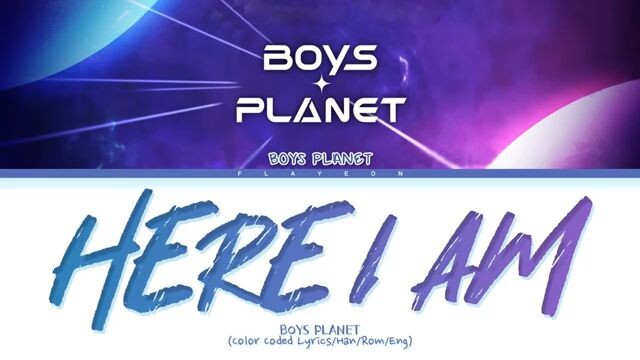 Boys Planet (here I am)