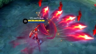 Gusion Blood Red Phantom Skin is so Cool