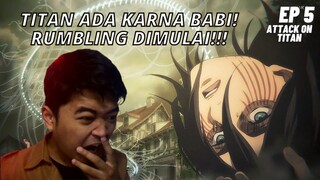 RUMBLING DIMULAI! Attack On Titan Season 4 Part 2 Episode 5 Sub Indonesia Reaction