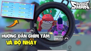 SAUSAGE MAN - HƯỚNG DẪN CHI TIẾT SETTING GHÌM TÂM VÀ ĐỘ NHẠY, NGHIÊNG NGƯỜI CHO 3 NGÓN | Karos TV