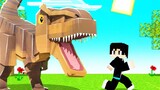 【Real Jurassic 100 Days】Super Exciting Dinosaur Survival of Wooden Fish EP1